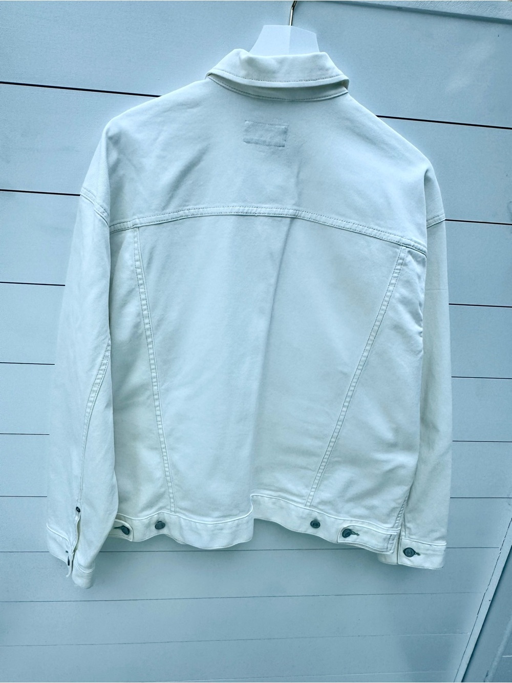 Pilcro White Denim Jean Jacket - Picture 14 of 15